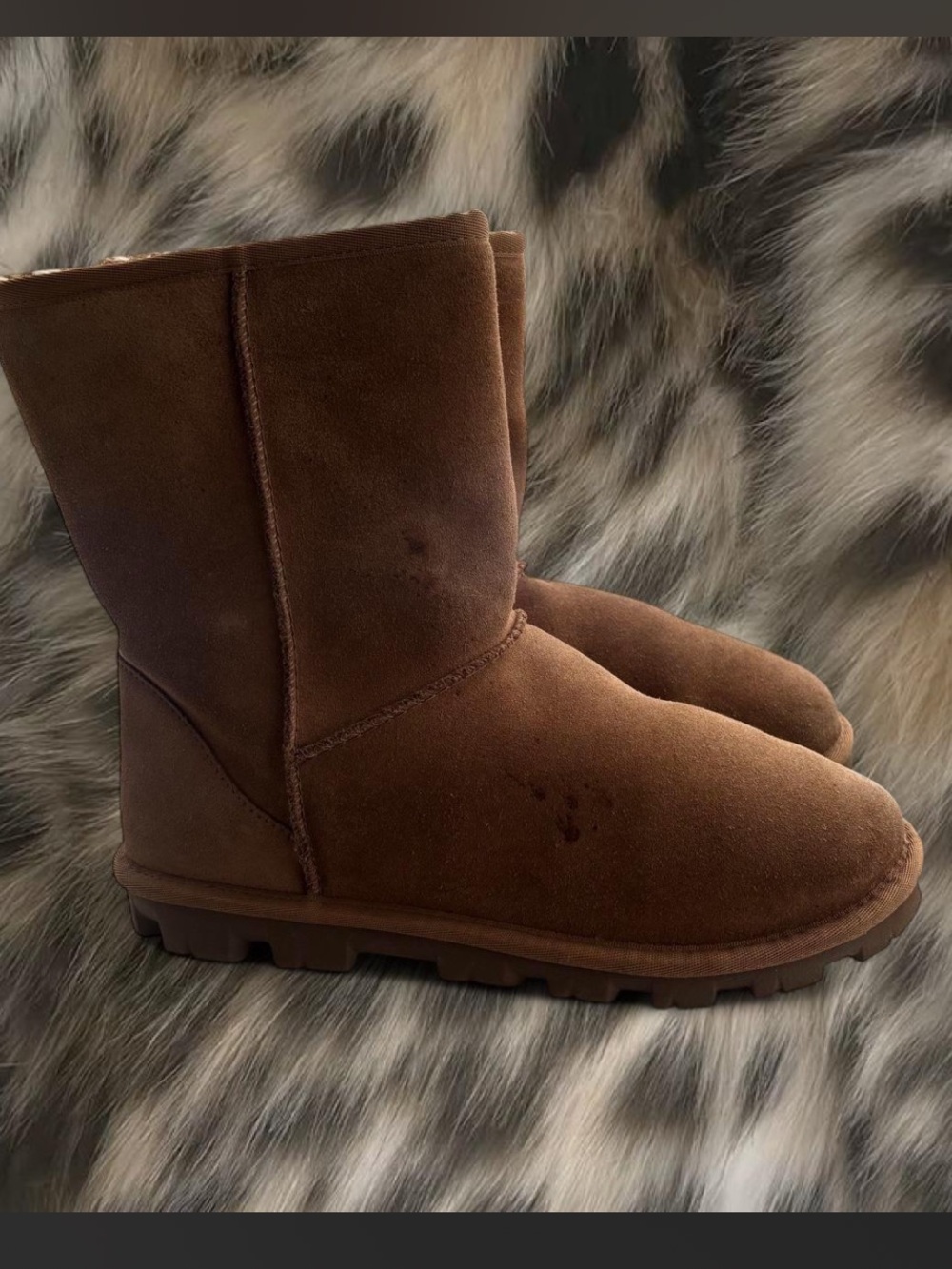 UGG Classic Short Boots in chestnut Brown